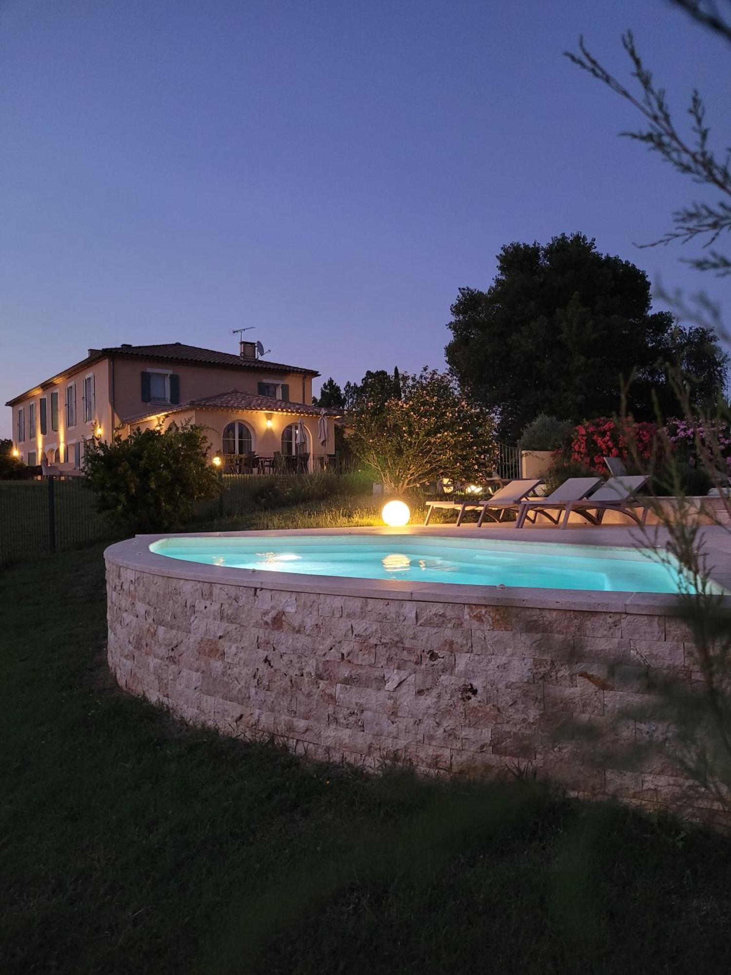 Hotel La Bastide D'Iris Vagnas Екстериор снимка