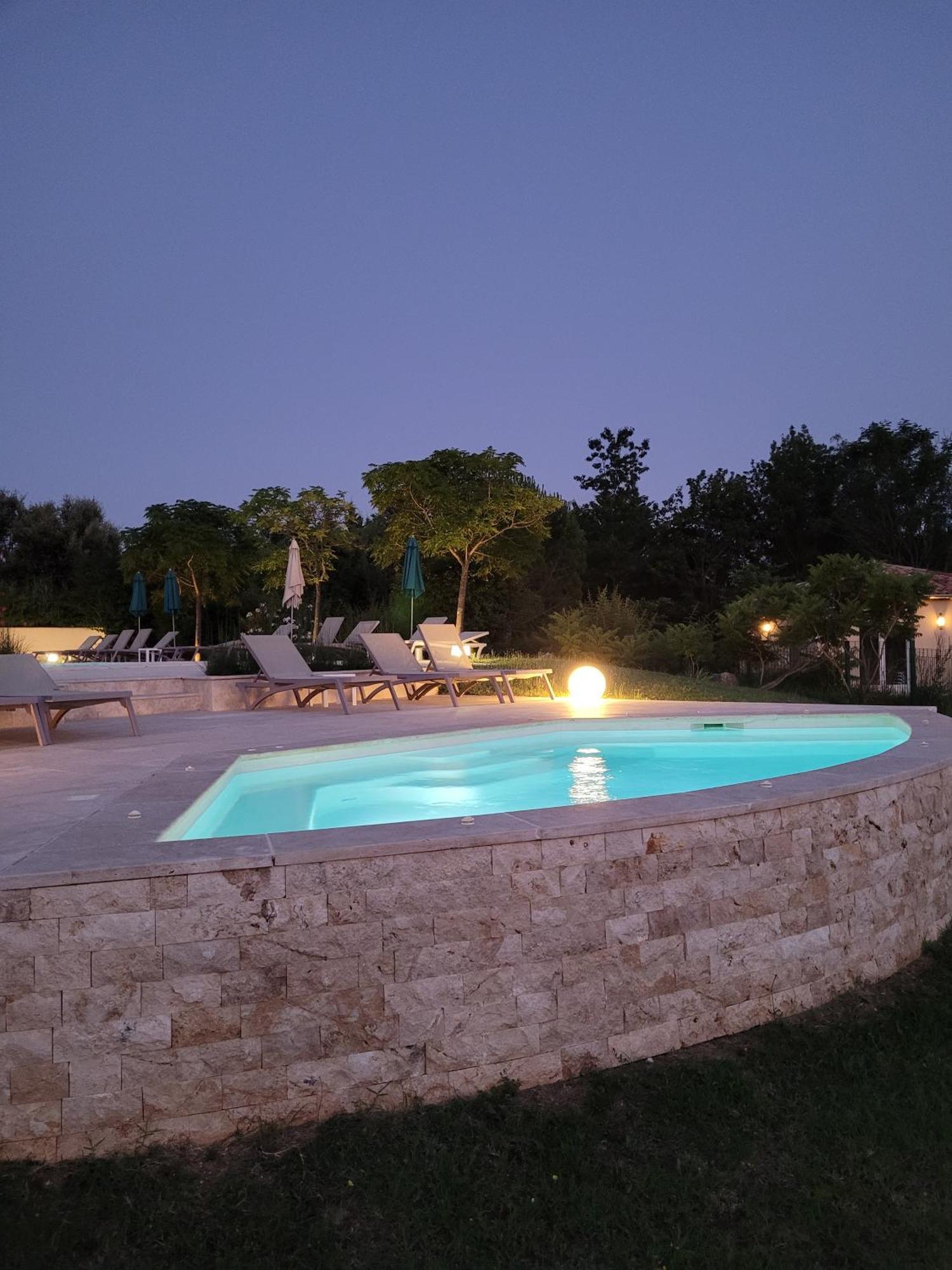 Hotel La Bastide D'Iris Vagnas Екстериор снимка